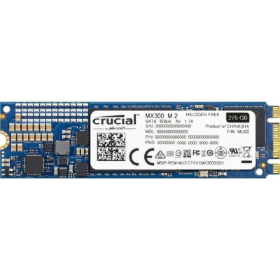 Накопичувач M.2 SSD 275GB Crucial MX300 (CT275MX300SSD4 )
