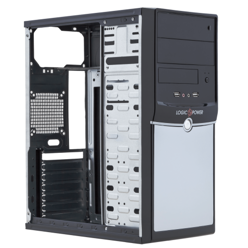 Корпус LogicPower LP 0104, 400W, Black-Silver