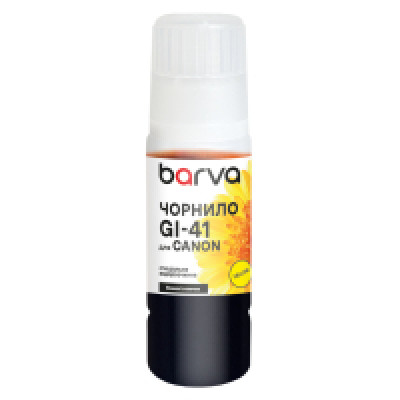 Чорнило Barva Canon GI-41 Yellow (CGI41-808e) 70г OneKey