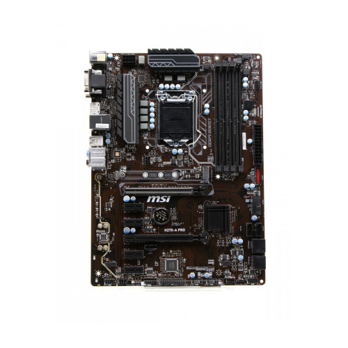Материнська плата MSI H270-A PRO (s1151, Intel H270, PCI-E x16), bulk