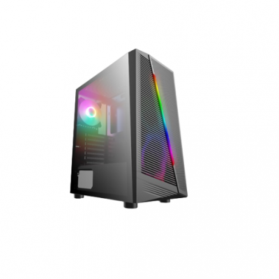 Корпус Frontier KARO 22A, ATX, micro-ATX, без БЖ, USB3.0, USB2.0 X 2, HD audio