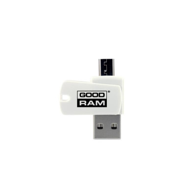 Кард-рідер GOODRAM MicroSD - USB + MicroUSB (AO20-MW01R11)
