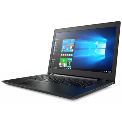Ноутбук Lenovo IdeaPad V110-17ACL (80UM003VGE), 17.3" (1600x900) HD, глянцевый, AMD Quad-Core E2-7110 (1.8 ГГц), RAM 8 ГБ, SSD 128GB, AMD Radeon R2, DVD-RW, LAN, Wi-Fi, Bluetooth, веб-камера, Windows 10