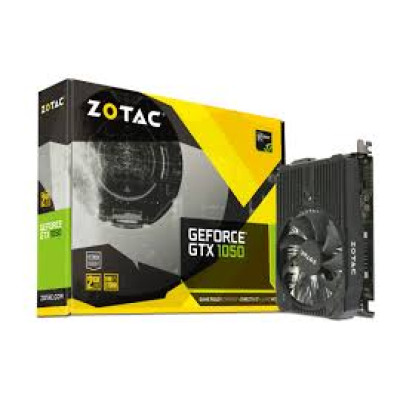 Відеоадаптер GTX1050 2048Mb GDDR5 128bit Zotac (ZT-P10500A-10L) (1354/7000) (DVI, HDMI, DisplayPort)