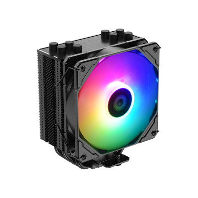 Вентилятор для CPU Socket All ID-Cooling SE-224-XTS ARGB, Black, Intel: 1700/1200/1150/1151/1155/1156, AMD: AM5/AM4, 120x151x75 мм, 3-pin, 4-pin