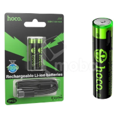 Аккумулятор AAA 3200mAh Hoco JA3, Type-C (2шт.)