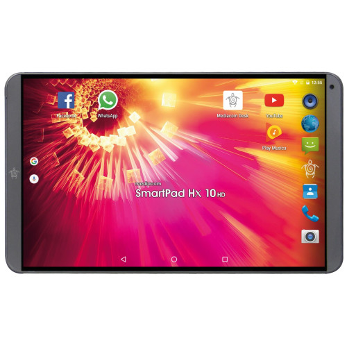 Планшет Mediacom Smart Pad HX 10, 10.1" IPS TFT (1280x800), MediaTek MTK8321AB (1.3GHz), DDR3 1Gb, 8Gb, Mali 400 OpenGL WES 2.0, 2 Mp, 0.3 Mp, 4G, Bluetooth 4.0, Wi-Fi, Android 7.0, 5000 mAh Gold