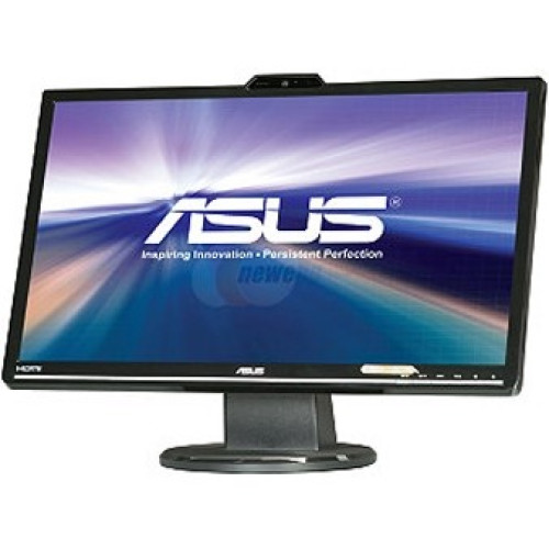 24" Монітор Asus VK248H, TN+FILM Матовое (16:9, 1920x1980, 170/160, 2ms, DVI, HDMI, VGA), вбудовані динаміки 2 х 2 Вт, вбудована веб-камера 1 Мп