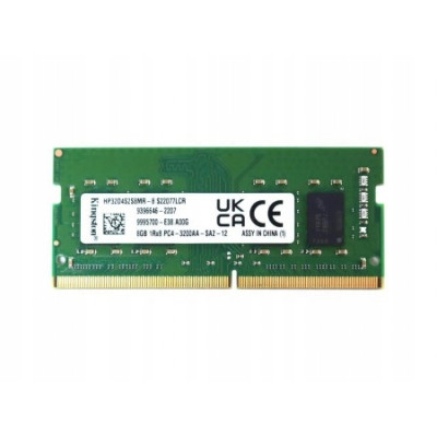 Модуль пам'яті SoDDR 4 8GB 3200 MHz 1.2v Kingston (HP32D4S2S1MF-8)