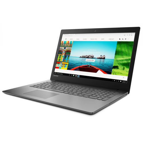 Ноутбук Lenovo IdeaPad 320-15IAP (80XR00PMRA), 15.6" (1920x1080) Full HD, матовый, Intel Celeron N3350 (1.1 - 2.4 ГГц), RAM 4 ГБ, HDD 500 ГБ, Intel HD Graphics 500, без ОД, LAN, Wi-Fi, Bluetooth, веб-камера, DOS, Onyx Black