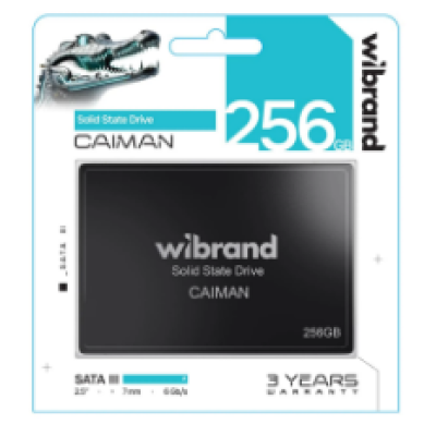 Накопичувач 2.5'' SSD 256GB Caiman Wibrand (WI2.5SSD/CA256GBST)