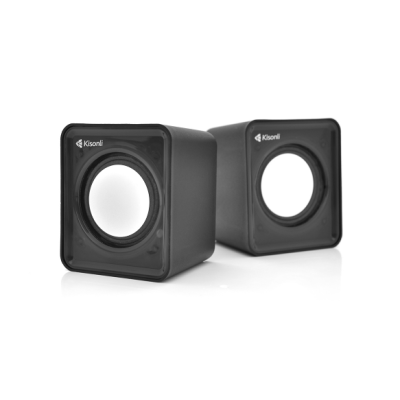 Колонки Kisonli V310, 2x0,5W, Black, USB (V310B)