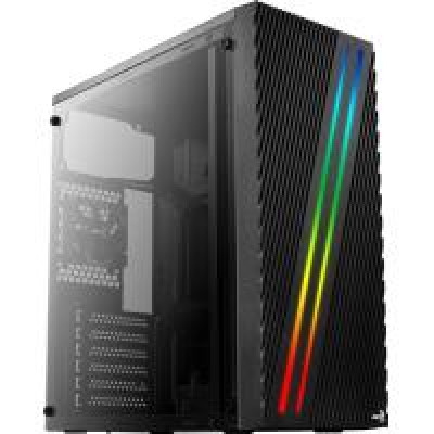 Корпус Aerocool Streak-A-BK-v1 RGB Black без БЖ