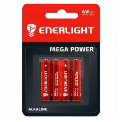 Батарейка AAA Enerlight LR3/4-BL (Mega Power) (1шт.)