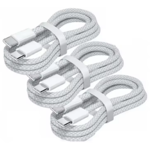 Кабель Type-C - Type-C, 1 m Voltronic 100W в обплетенні