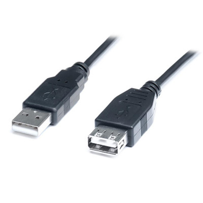 Подовжувач USB 2.0 AM/AF 1,8 m REAL-EL (EL123500009)