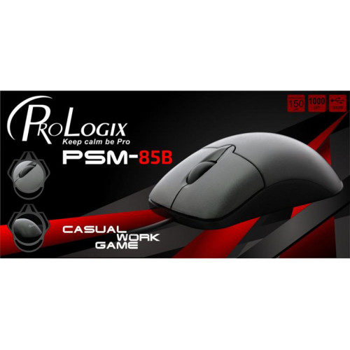 Мишка ProLogix PSM-85B USB Black