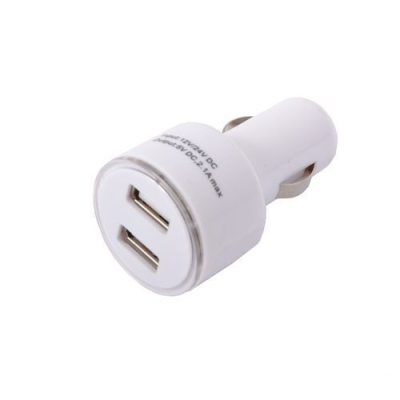 Автомобільний адаптер Defender ECA-02 (2 port USB ->5V/1А+2.1А)