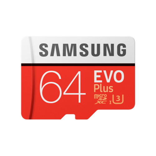 Флеш память MicroSD 64GB Samsung Evo Plus (Class 10)