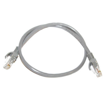 Патч-корд CAT5e UTP RJ45 2m, Ritar, сірий Q300 (PCR-CCA/2G)
