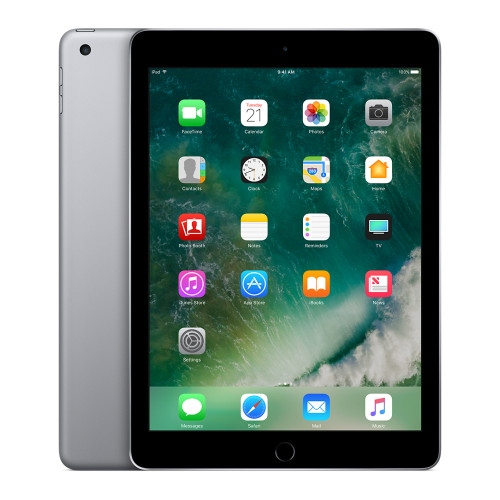 Планшет 9.7" Apple iPad Wi-Fi, 128Gb (MP2H2TY/A) 9.7" (2048x1536), Apple A9, 2x (1.85GHz) (+ Apple M9), RAM: 2GB, 128GB Flash, PowerVR GT7600 (IGP), Multi-Touch, IPS, Wireless: WLAN 802.11a/b/g/n/ac, Bluetooth 4.0, Navigation: A-GPS, GLONASS, We
