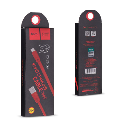 Кабель USB 2 Micro 5PM 2 m Hoco Rapid Charging X9