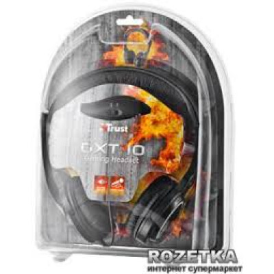 Наушники Trust GXT 10 Gamer Headset (16450) с микрофоном 