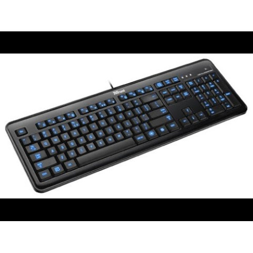 Клавіатура Trust RU Elight illum keyboard