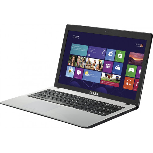 Ноутбук Asus X552CL (X552CL-SX053D), 15.6" (1366x768) HD LED, глянцевый, Intel Celeron 1007U (1.5 ГГц), RAM 4 ГБ, HDD 500 ГБ, nVidia GeForce GT 710M, 1 ГБ, DVD Super Multi, Wi-Fi, Bluetooth 4.0, веб-камера, DOS, 2.45 кг, белый