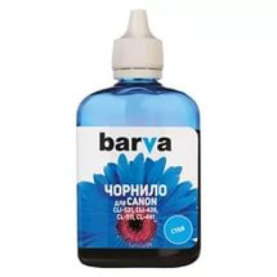 Чорнило BARVA EPSON L100/L210/L300/L350/L355 (T6642) 90г CYAN (L100-400)