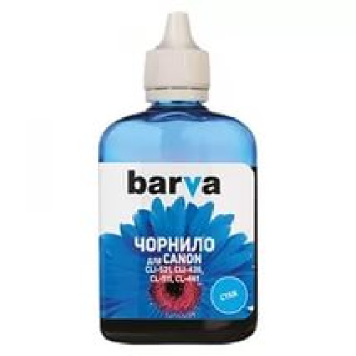 Чорнило BARVA EPSON L100/L210/L300/L350/L355 (T6642) 90г CYAN (L100-400)