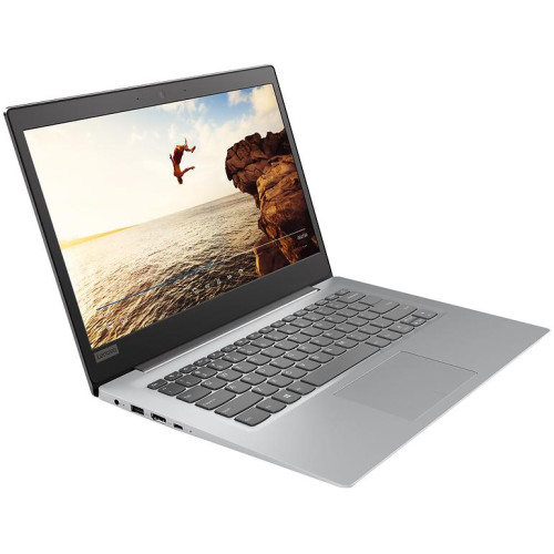 Ноутбук Lenovo IdeaPad 120S-14IAP (81A5009VMX), 14" (1920x1080) FHD, матовый, Intel Celeron N3350 (1.1 - 2.4 ГГц), RAM 4 ГБ, HDD 64GБ, Intel HD Graphics 500, LAN, Wi-Fi, Bluetooth, веб-камера, Windows 10 S, Mineral Grey