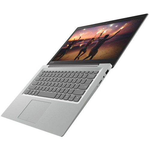 Ноутбук Lenovo IdeaPad 120S-14IAP (81A5009VMX), 14" (1920x1080) FHD, матовый, Intel Celeron N3350 (1.1 - 2.4 ГГц), RAM 4 ГБ, HDD 64GБ, Intel HD Graphics 500, LAN, Wi-Fi, Bluetooth, веб-камера, Windows 10 S, Mineral Grey