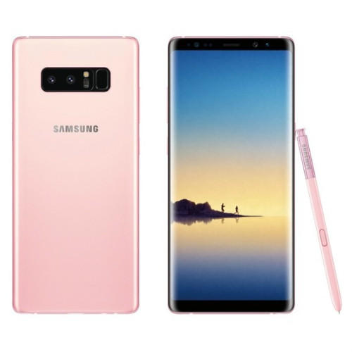 Мобильный телефон Samsung Galaxy Note 8, (SM-N9500), 6.3", Super AMOLED, (2960х1440), Samsung Exynos 8895 (Quad 2.3 ГГц + Quad 1.7 ГГц), RAM 6 ГБ, 128 ГБ встроенной памяти + microSD (до 256 ГБ), камера 12 Мп+12 Мп + фронтальная 8 Мп, 3G, LTE, GPS, по