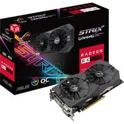 Відеоадаптер ATI Radeon RX 570 4GB GDDR5 (256bit) Asus (ROG-STRIX-RX570-O4G-GAMING) (2 x DVI, HDMI, DisplayPort)