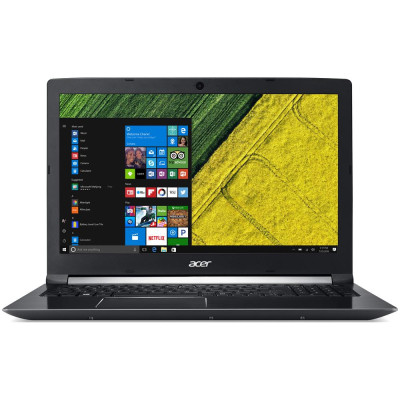 Ноутбук Acer Aspire 7 A715-71G-52SK (NX.GP8ET.002), 15.6" IPS (1920x1080), Intel Core i5-7300HQ (2.5 - 3.5 GHz), 8GB DDR4, HDD 1 TB, Nvidea GeForce GTX 1050 2GB, 802.11 b/g/n, Bluetooth, Webcam, Windows 10 Home,