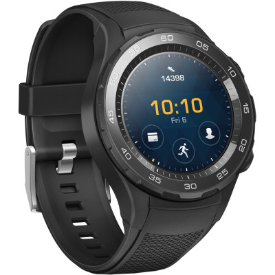Смарт-часы Huawei Watch 2, пульсометр, барометр, компас, умный будильник, звуковые, вибросигнал, о сообщениях, о вызовах