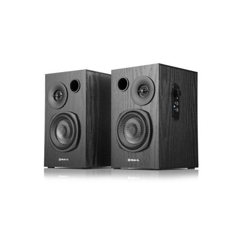 Колонки REAL-EL 2.0 S-235, 2x9,0W, Black (EL121200010)