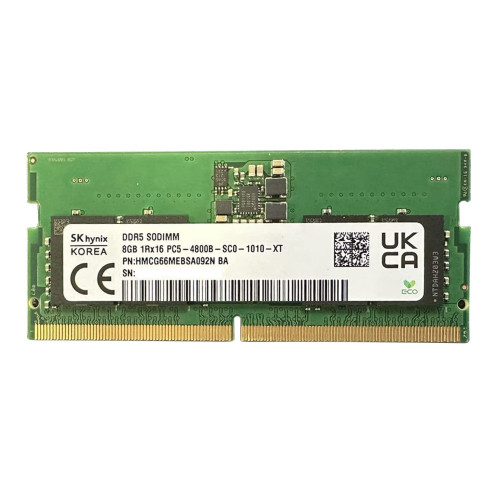 Модуль пам'яті SoDDR 5 8GB 4800 MHz 1.2v Hynix (HMCG66MEBSA092N)