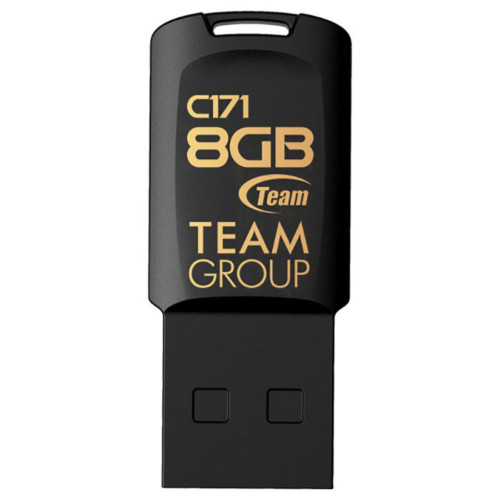 Флеш память USB 8GB Team C171, Black (TC1718GB01)