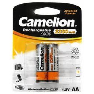 Аккумулятор AA 2200mAh Camelion (2 шт.)