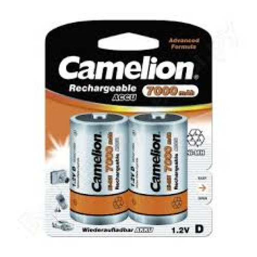 Аккумулятор D 7000mAh Camelion (2 шт.)