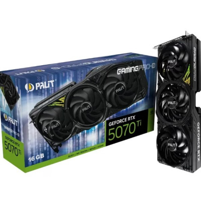 Відеоадаптер RTX5070 Ti 16GB GDDR6 256bit Palit GamingPro S (NE7507T019T2-GB2031U)