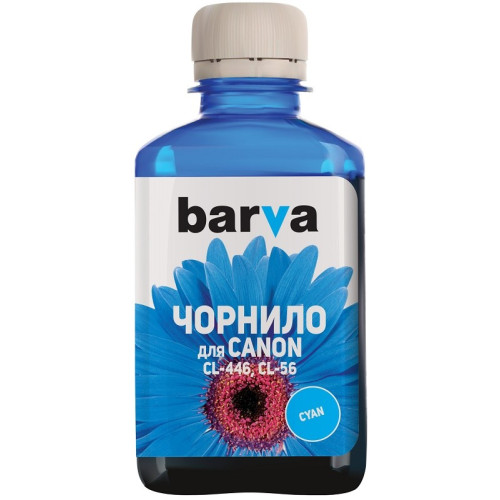 Чорнило Barva Canon CL-446/CL-56 180г Cyan (C446-442) E404/MG2440/IP2840