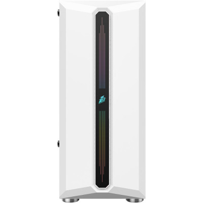 Корпус 1stPlayer RB-3-R1-WH Color LED White без БЖ