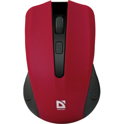 Мишка Defender Accura MM-935 Wireless Red