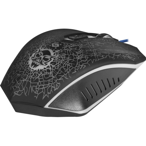 Мишка Defender Shock GM-110L, 6 кн., 3200dpi, ігр.килимок, USB
