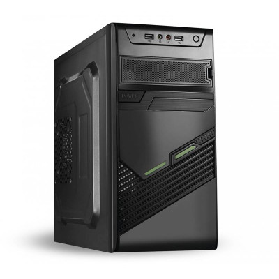 Корпус Frime FC-014B 500W-12cm 2 SATA mATX