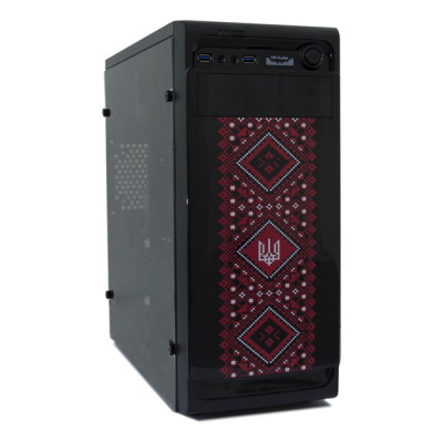 Корпус Frontier Patriot (PATRIOT-B21-500 Bleck - Red) 500W