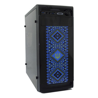 Корпус Frontier Patriot (PATRIOT-B21-500 Bleck - Blue) 500W